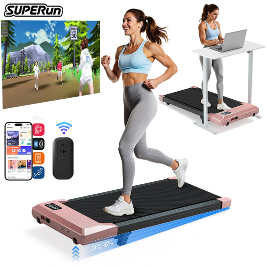 HomeWalk Slim Foldable Fitness Treadmill