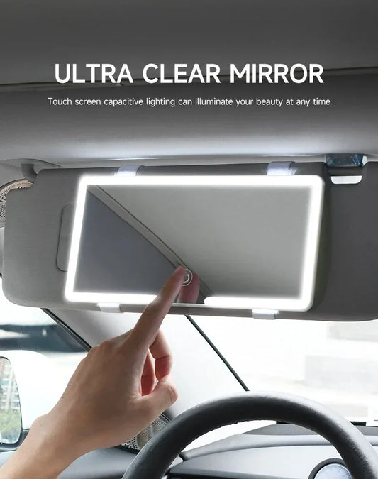 Car LED Sunvisor Mirror